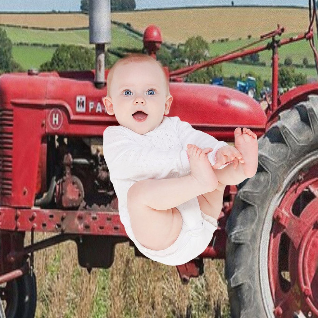 Farmall H Quick-dry Throw Blanket