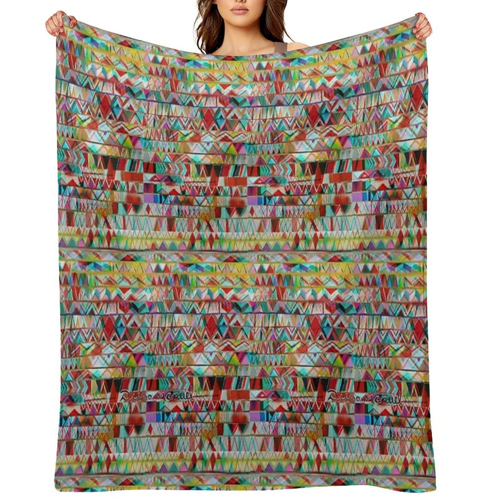 Composition 24 2 Eco-conscious Throw Blanket