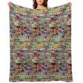 Composition 24 2 Eco-conscious Throw Blanket