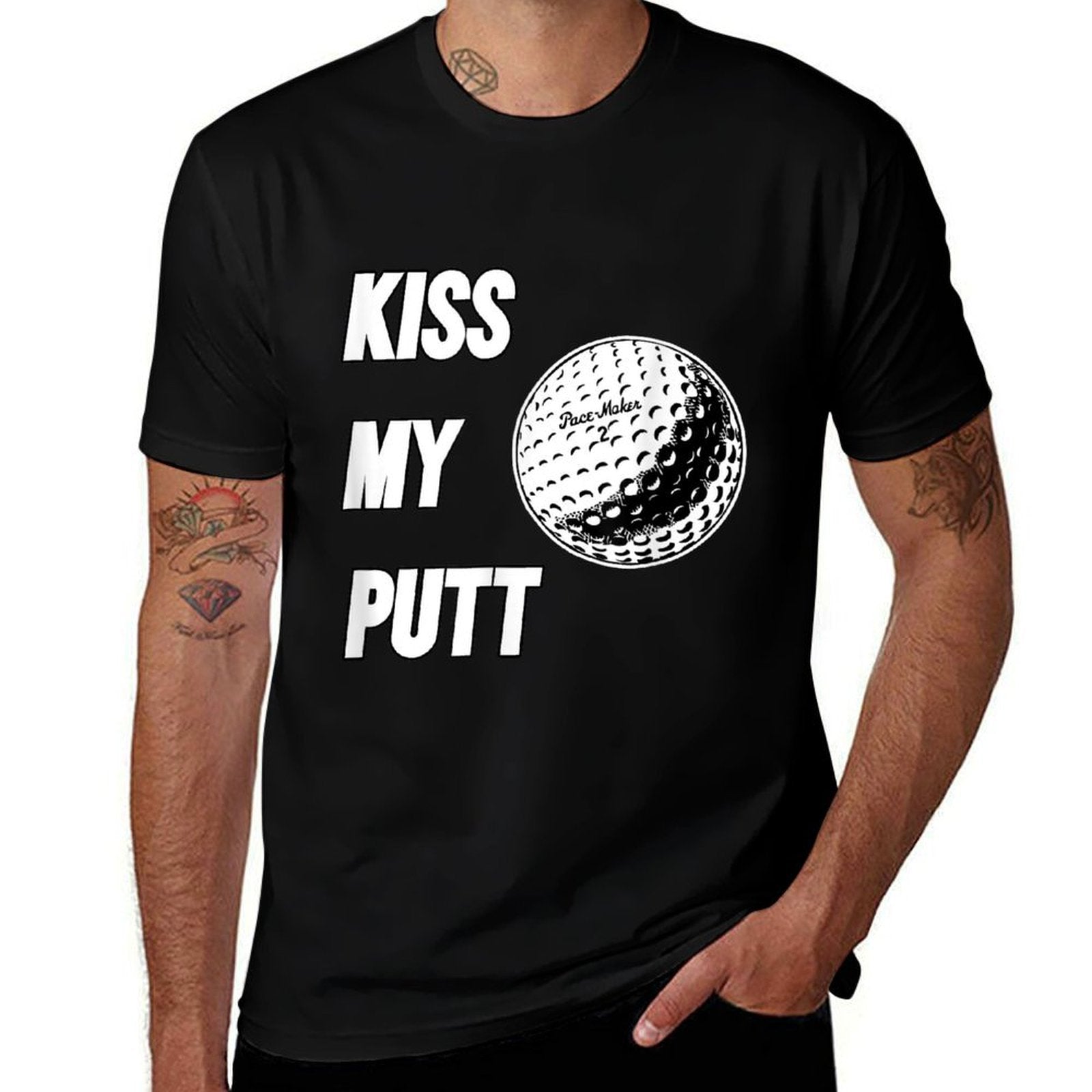 Kiss My Putt Comfortable T-Shirt