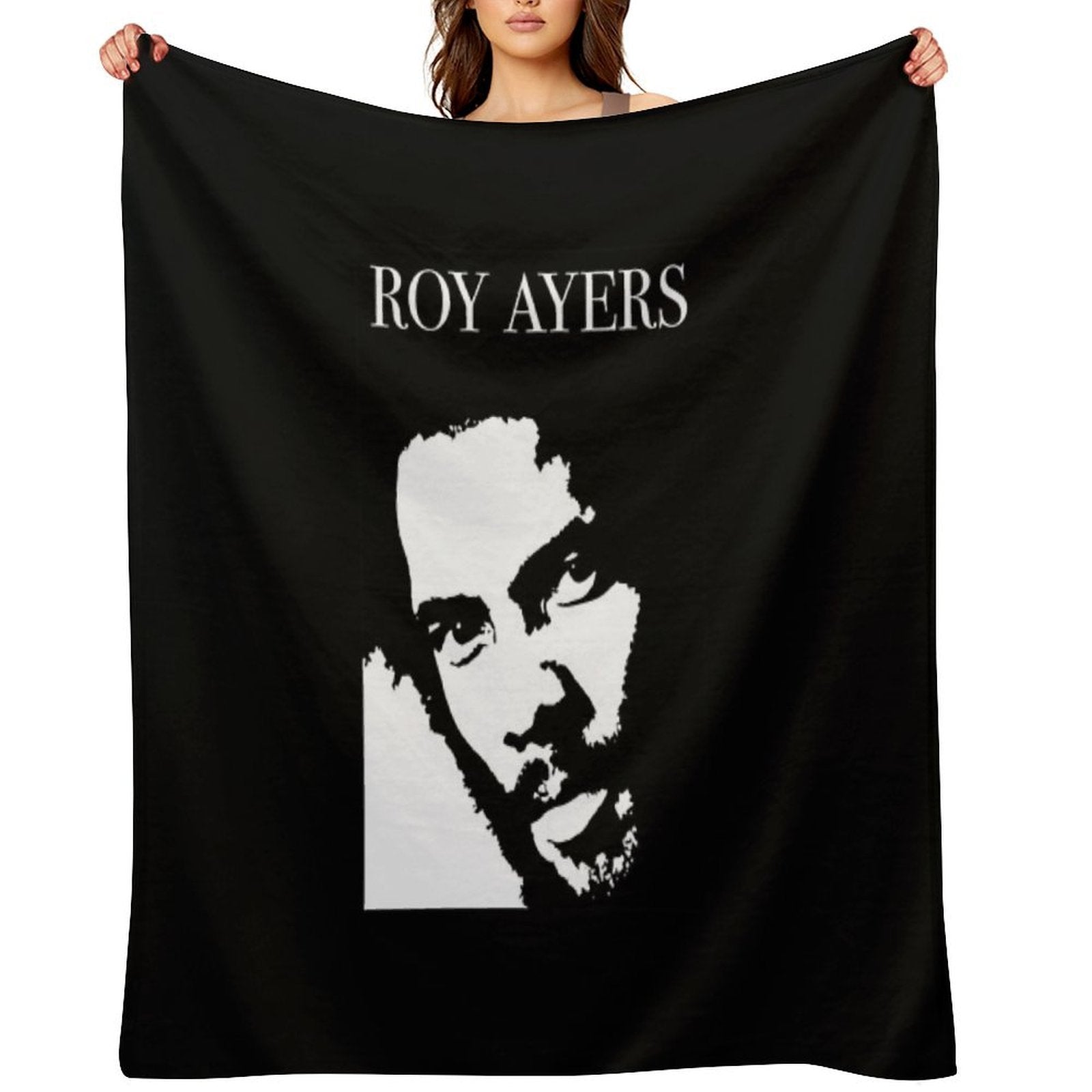 Tribute to Roy Ayers Velvety-soft Throw Blanket