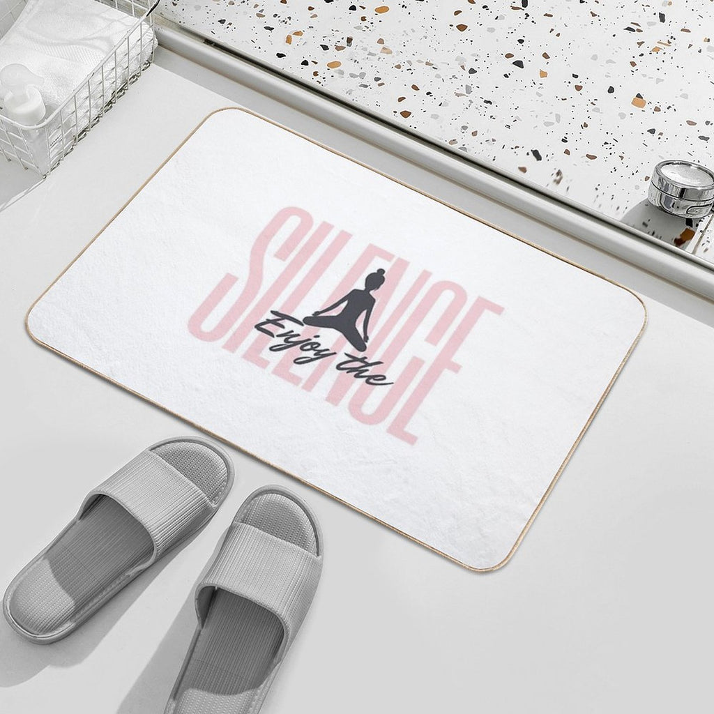 Enjoy The Silence  High-Traffic Bath Mat