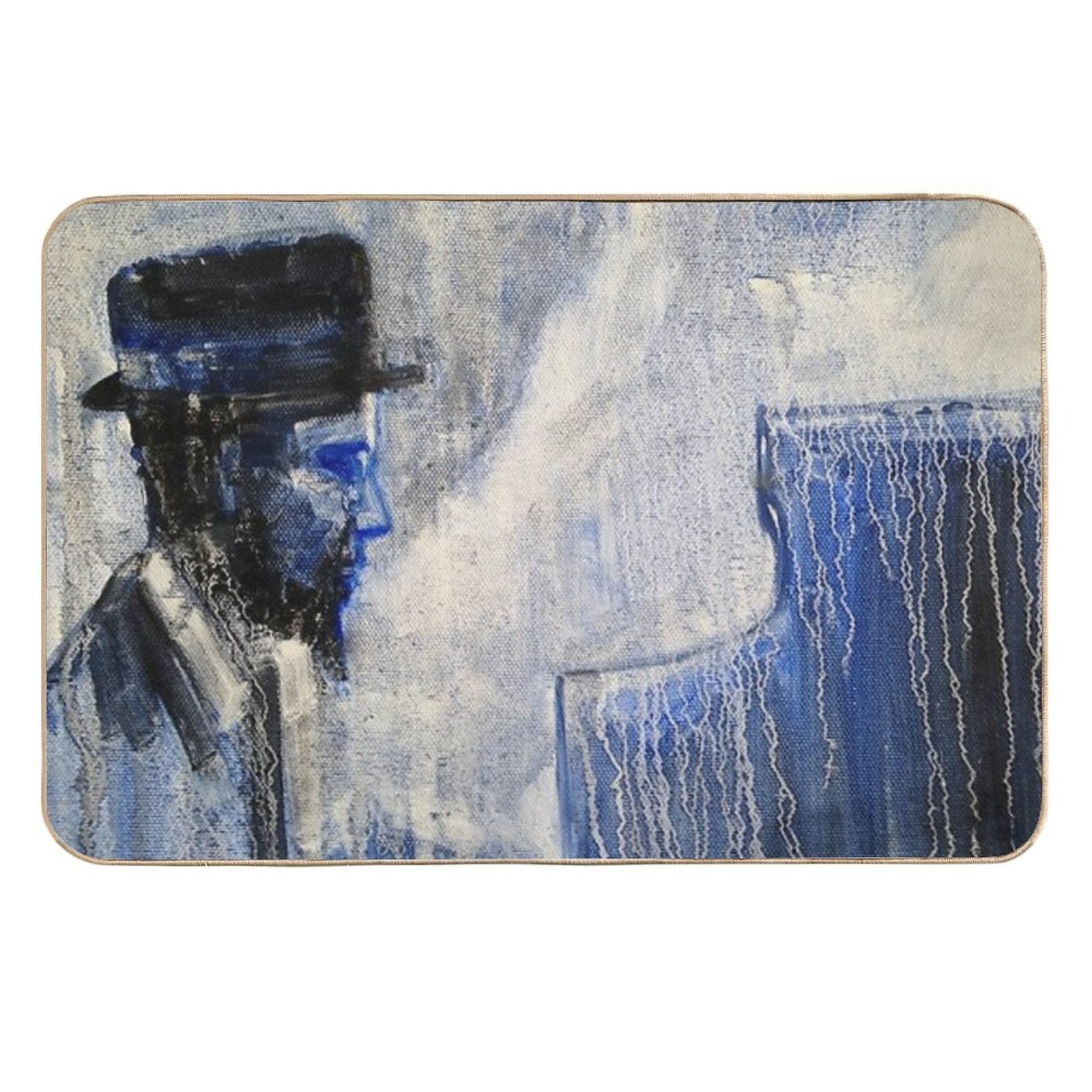 Thelonious Monk - Jazz - Painting.  Versatile Bath Mat