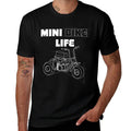 Minibike Mini Motorbike Funny Pocket Bike  Wrinkle-resistant T-Shirt