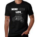 Minibike Mini Motorbike Funny Pocket Bike  Wrinkle-resistant T-Shirt