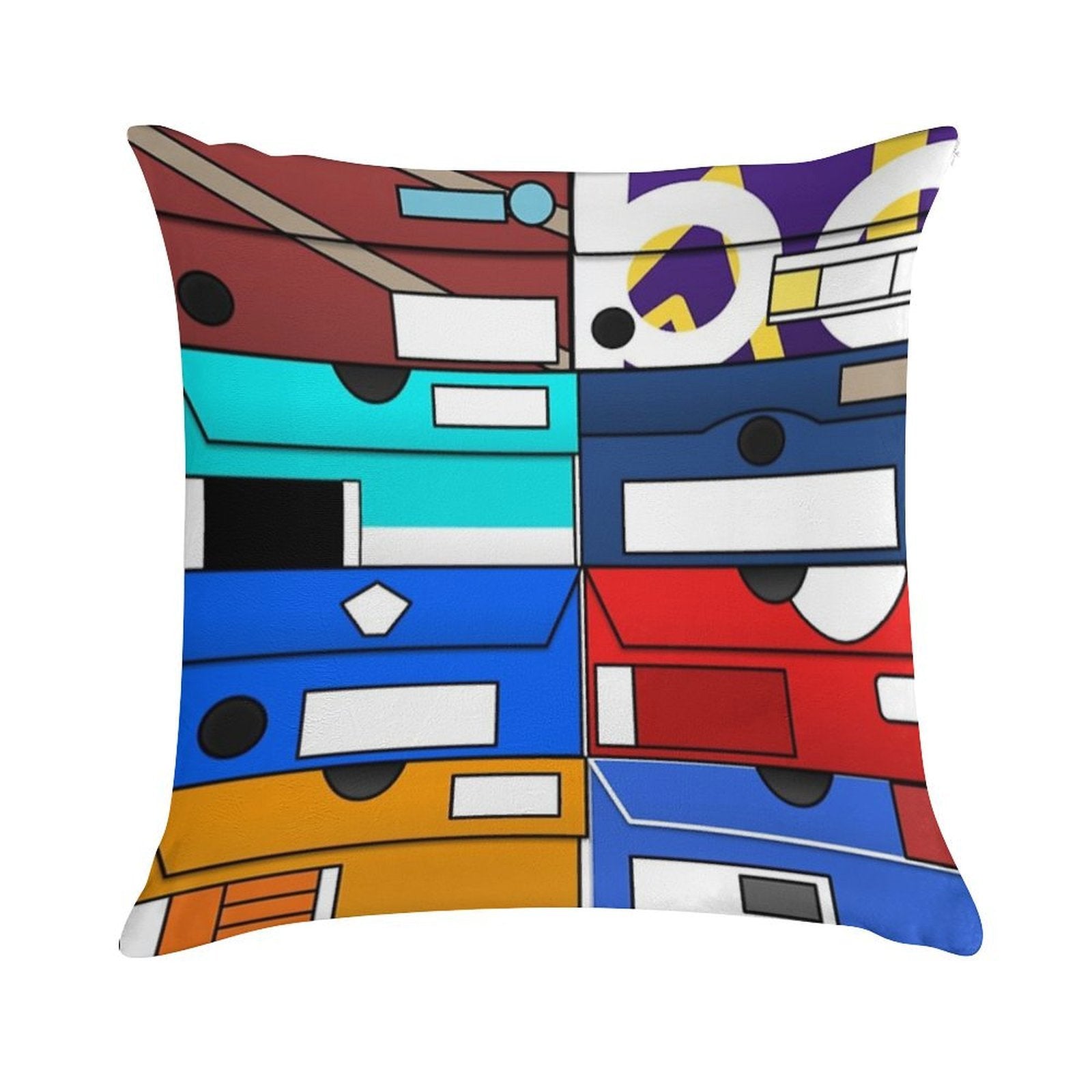 Sneaker Head Soft Warmth Comfort Throw Pillow