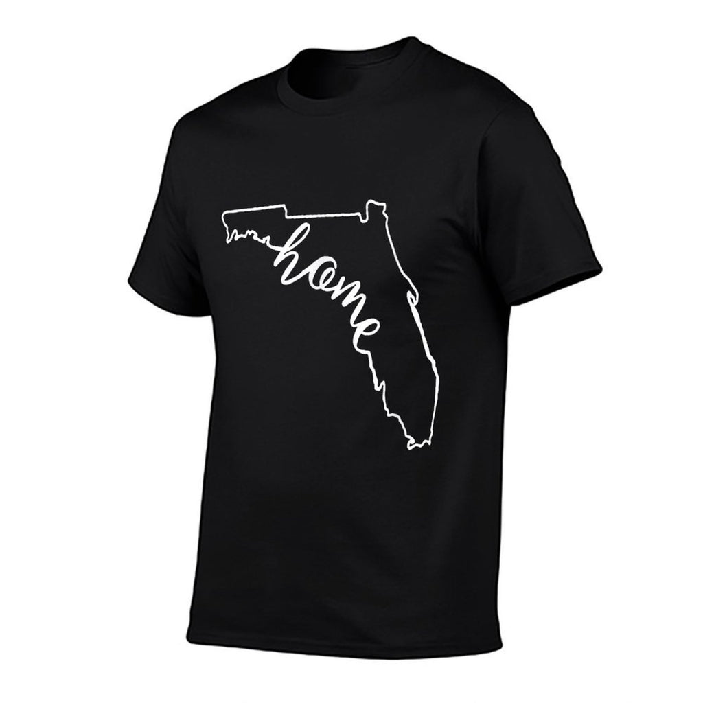 Florida Native Home Love  Oversized Silhouette T-Shirt