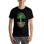 Trees And Roots Outdoor Camping Reflection Nature Comfortable T-Shirt