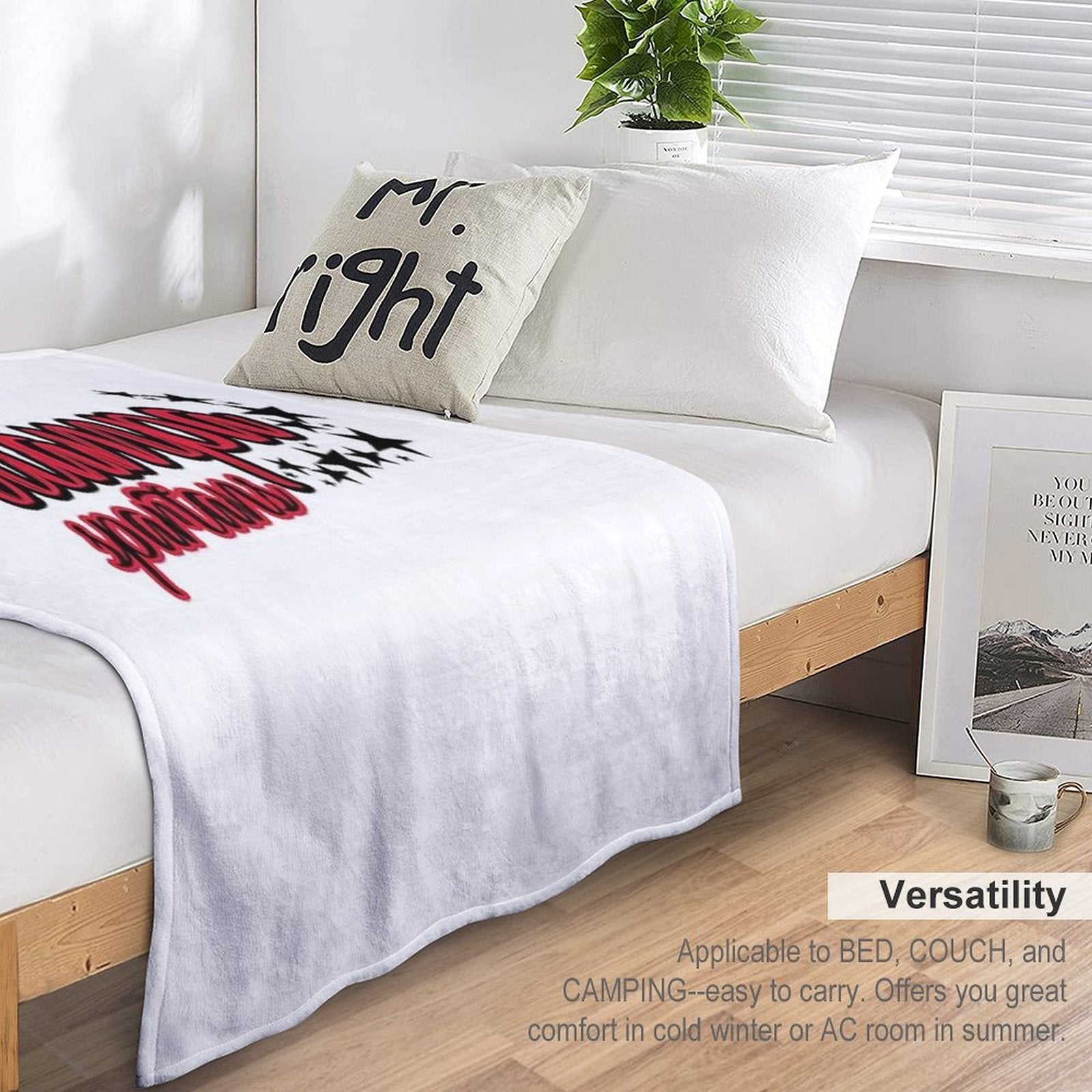 Utampa Eco-conscious Throw Blanket