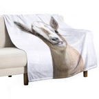 Little Goat, Animal, Cute Animal Wrinkle-free Throw Blanket