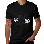 Just A Girl Who Loves Jesus And Dogs  Fade-proof Color T-Shirt