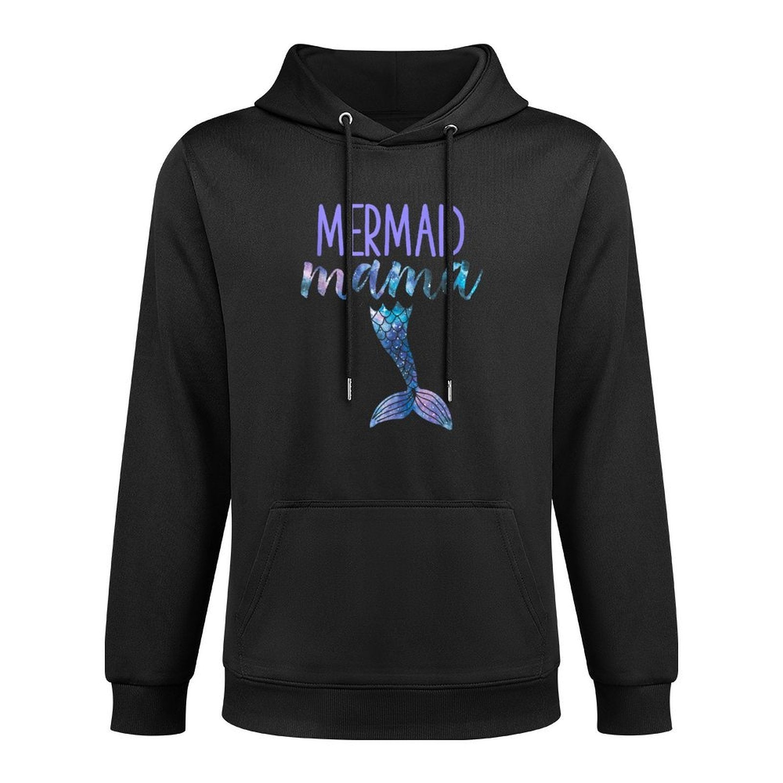 Mermaid Mama Cute Funny Matching Mermaid Birthday Party Colorfast Hoodie
