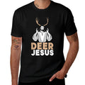 Funny Jesus Christian Meme - Dear Jesus Deer Jesus  Stretchy T-Shirt