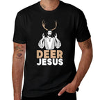 Funny Jesus Christian Meme - Dear Jesus Deer Jesus  Stretchy T-Shirt