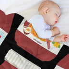 Nutella - Jar Chocolate Hezelnut Cocoa Spread Versatility Throw Blanket