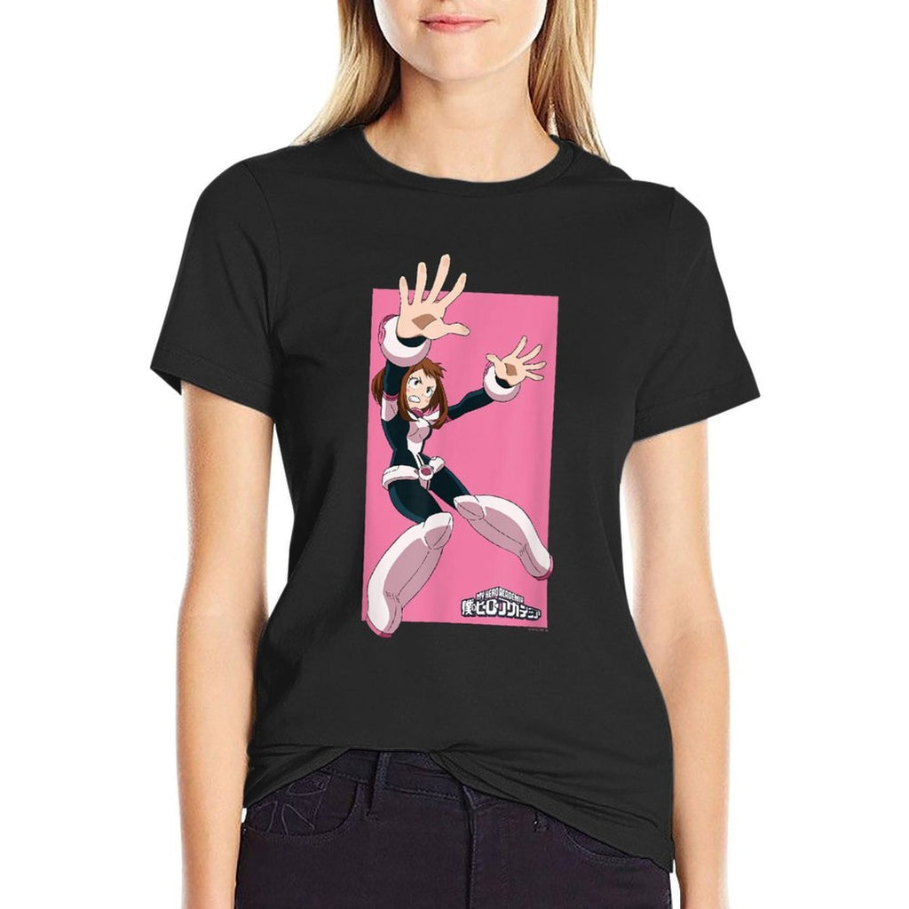 My Hero Academia Uraraka Hero Pose Anime  Affordable Price T-Shirt