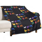 Eric Carle Animals Eco-conscious Throw Blanket