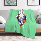 To Fans of The American Baseball Game 2010 Sustainable Throw Blanket