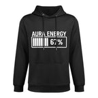 Aura Energy at 67 Funny Six Seven Meme Gen Alpha Slang Versatile Streetwear Hoodie