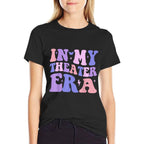Groovy In My Theater Era Theater Lover Acting Teacher Girl  Lightweight T-Shirt