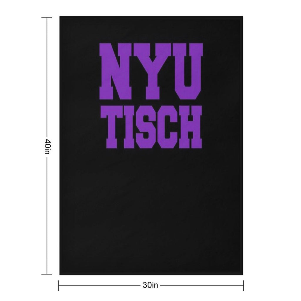 NYU Tisch 46 Gift-ready Throw Blanket