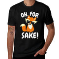Oh for FOX Sake  Funny Cute Top for Boys, Girls, Adults  Quick-drying T-Shirt