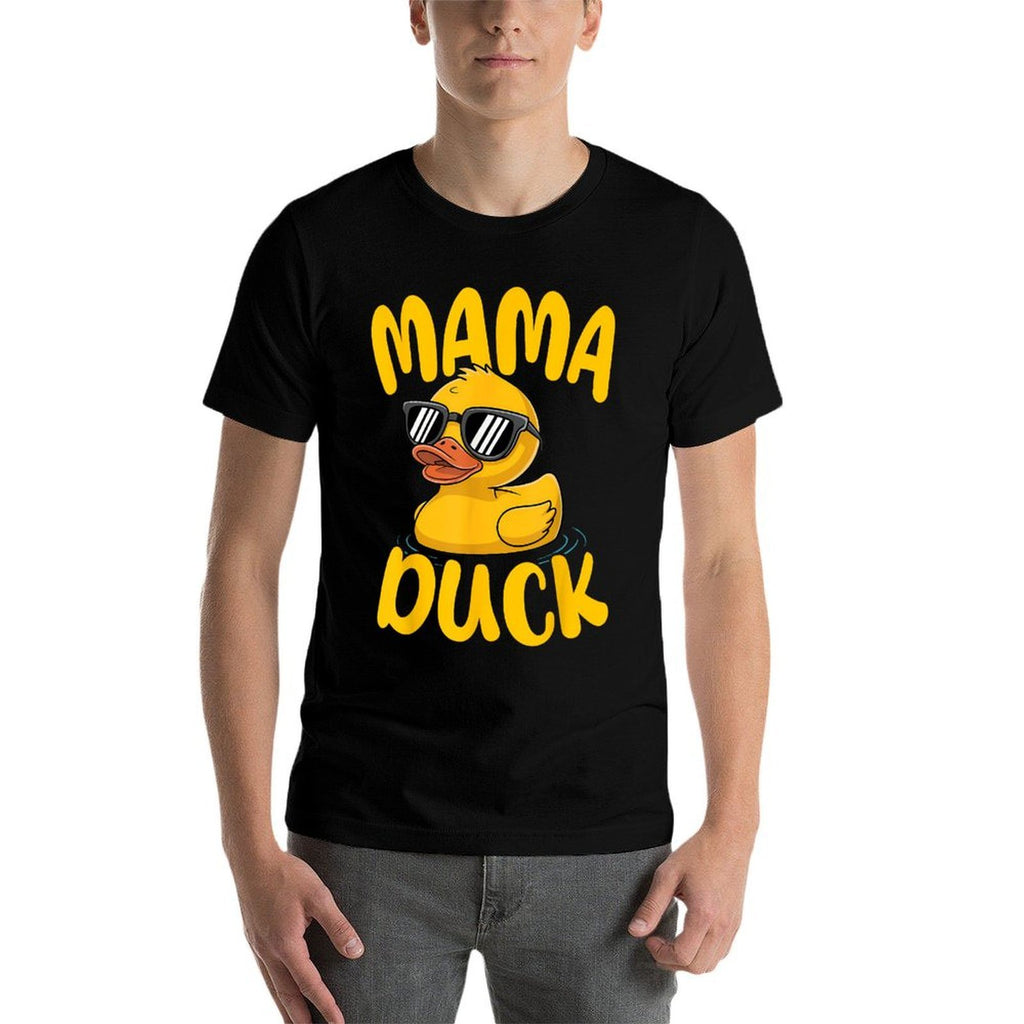 Rubber Duckies Mama Duck Rubber Duck  Eco-friendly Material T-Shirt