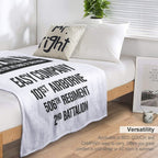 Easy Company - 101st Airborne - 506th Regiment - Band of Brothers Premium Throw Blanket