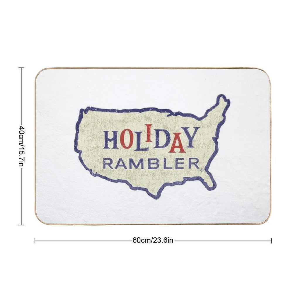 Holiday Rambler - Vintage Camper Series  Pet-Safe Bath Mat