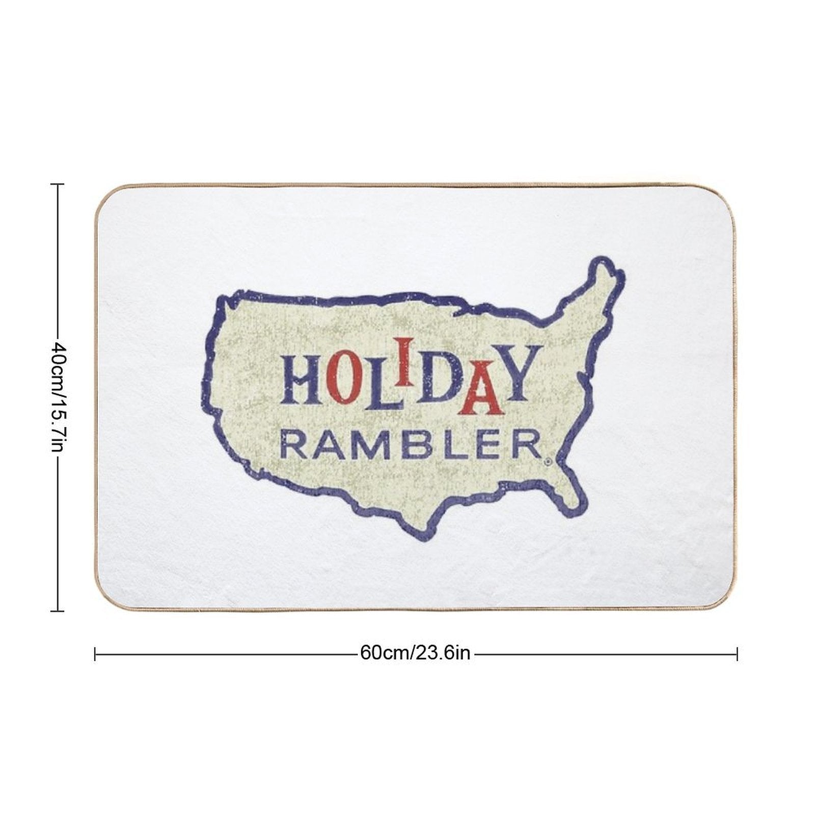 Holiday Rambler - Vintage Camper Series  Pet-Safe Bath Mat