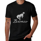 Ford Bronco Gray Logo  Stretchy T-Shirt