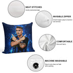 Lautaro Martinez 001 Soft Durable Construction Throw Pillow