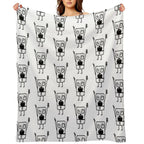 Doodlebob   Spongebob Themed  @HeckinFarOut Quick-dry Throw Blanket