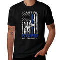 Funny Police Officer Gift Law Enforcement Police  Slim-fit Cut T-Shirt