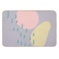 Pastel Soft Shapes  Multi-Purpose Bath Mat