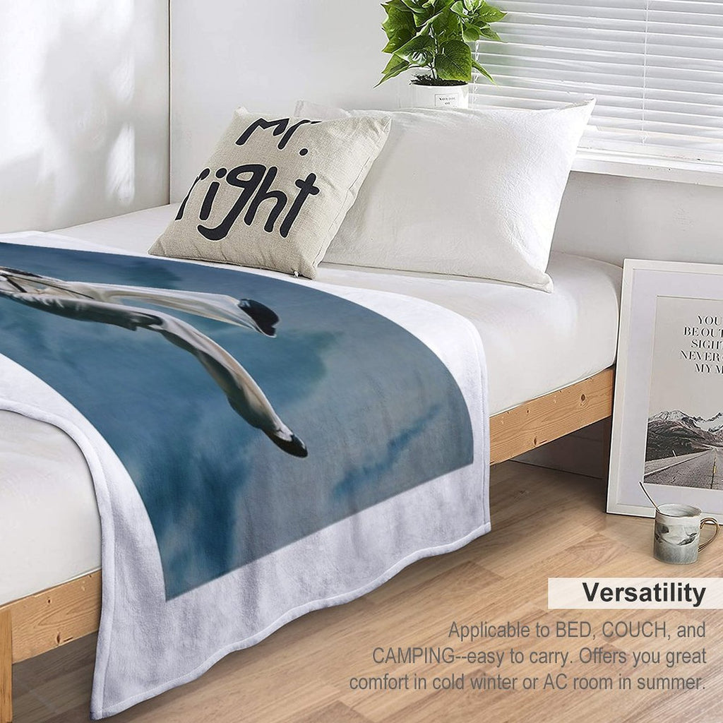 Wishbone Wrinkle-free Throw Blanket