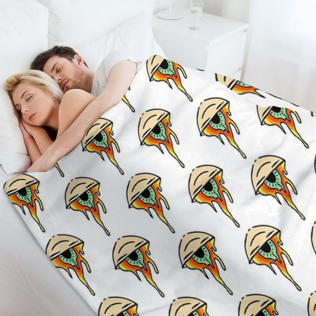 Trippy Eye Shrink-resistant Throw Blanket