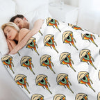 Trippy Eye Shrink-resistant Throw Blanket