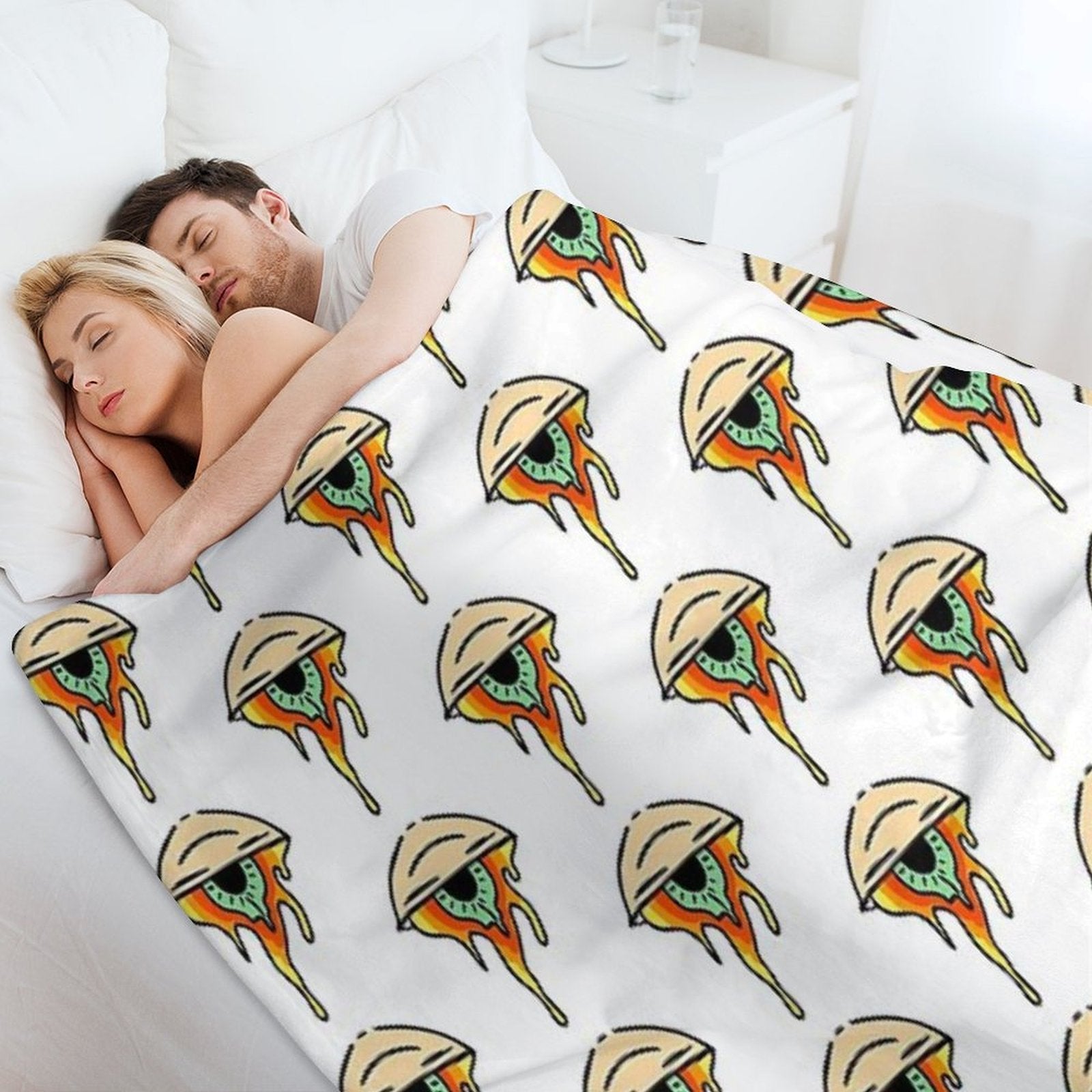 Trippy Eye Shrink-resistant Throw Blanket