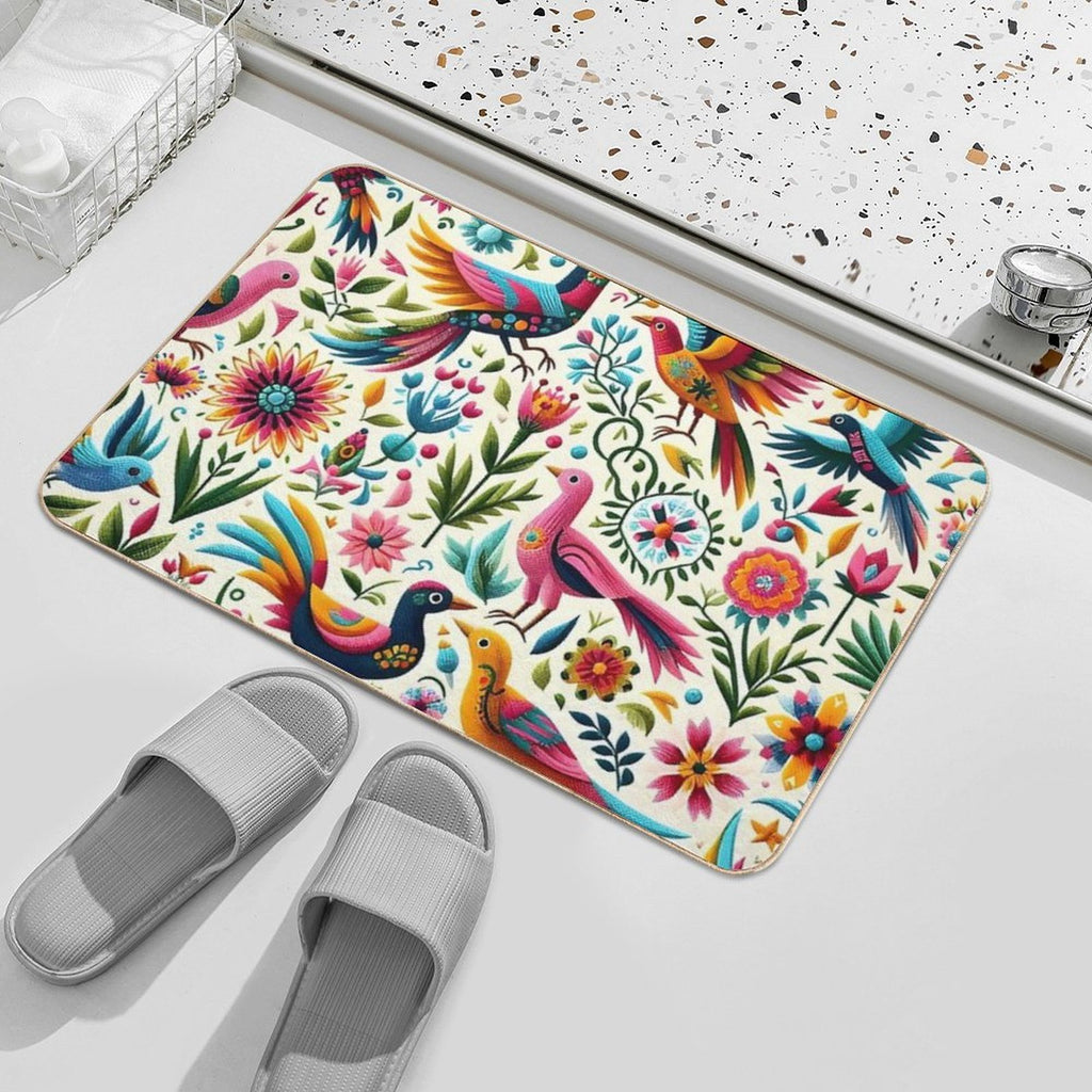 Tenango Otomi Mexico  Odorless Bath Mat