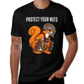 Funny Squirrel Lover Baseball Catcher Gift Boys Girls Animal  Durable T-Shirt