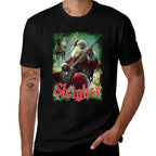 Santa Claus Guitar Sleigher, Funny Rock Music, Christmas  Breathable T-Shirt