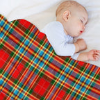 Archibald Tartan Scottish Clan Sustainable Throw Blanket