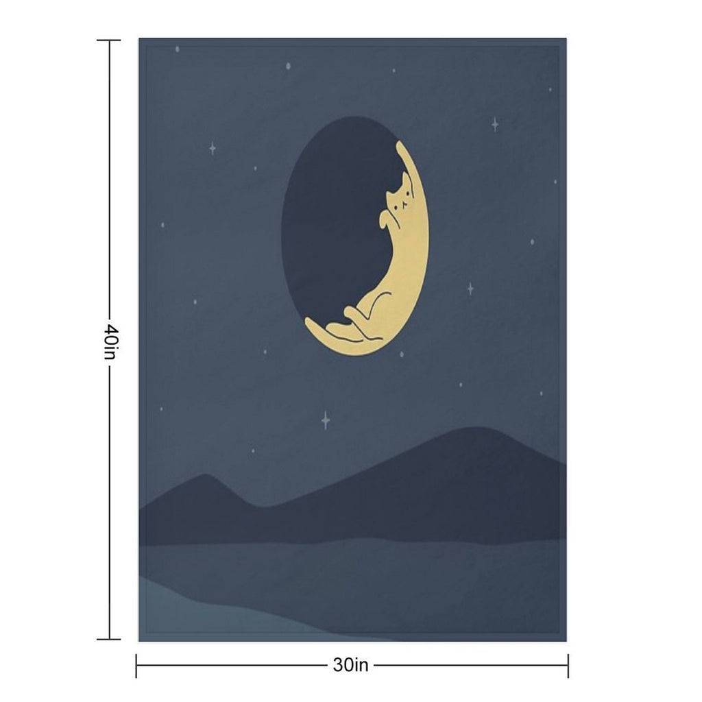 Cat Landscape 89 Versatility Throw Blanket