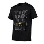 10th Work Anniversary Employee Appreciation Funny Ten Year  Breathable T-Shirt