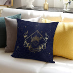 Orilium in Blue Soft Easy Maintenance Throw Pillow