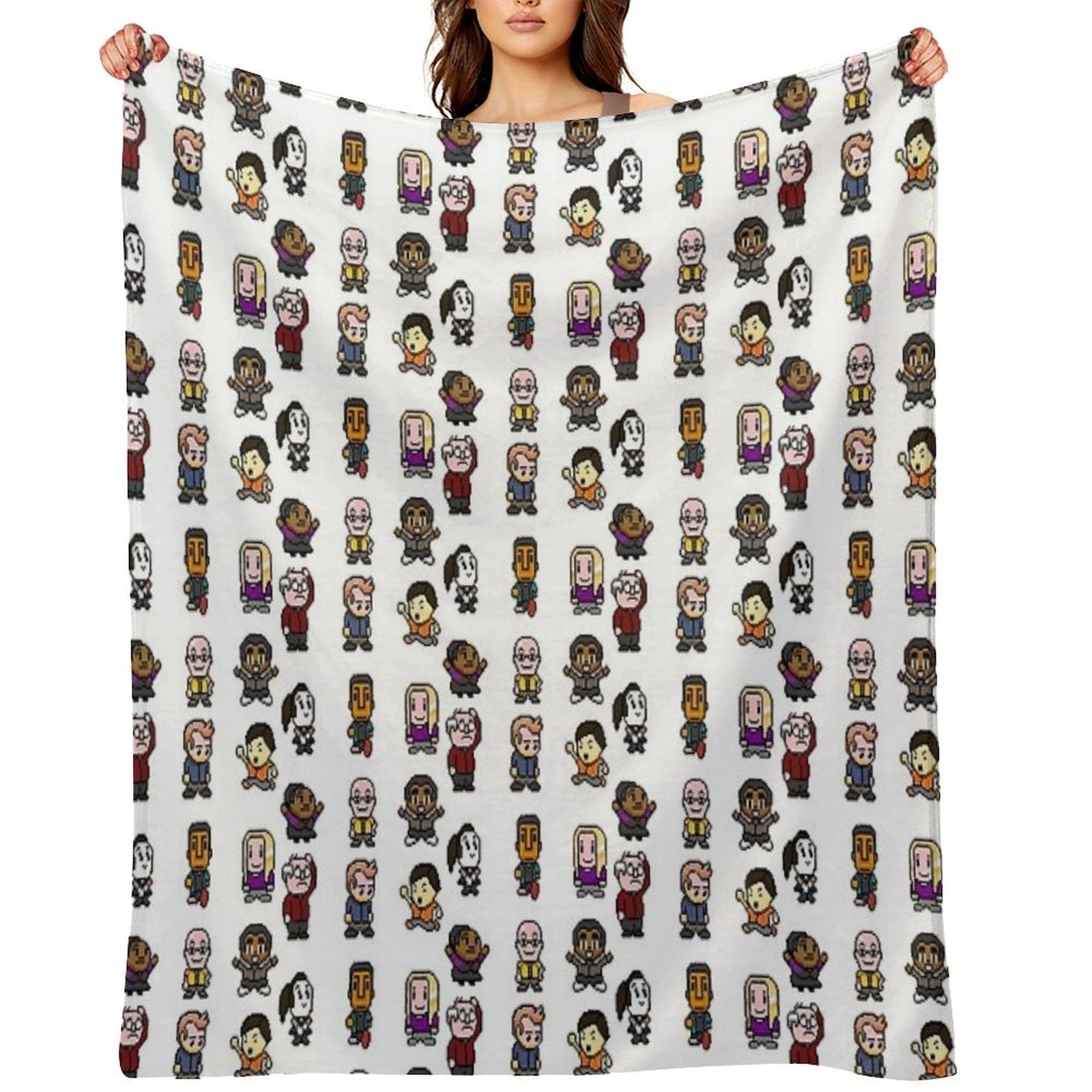 Community Bit Character Premium Throw Blanket