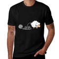 Knitting Crocheting Sheep Knitter Yarn Needle  Easy-care T-Shirt