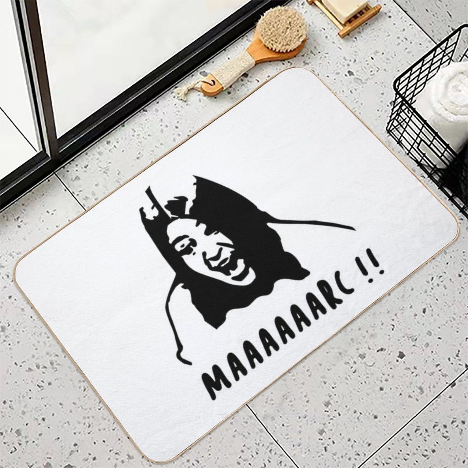 Mark!  Anti-Trip Bath Mat