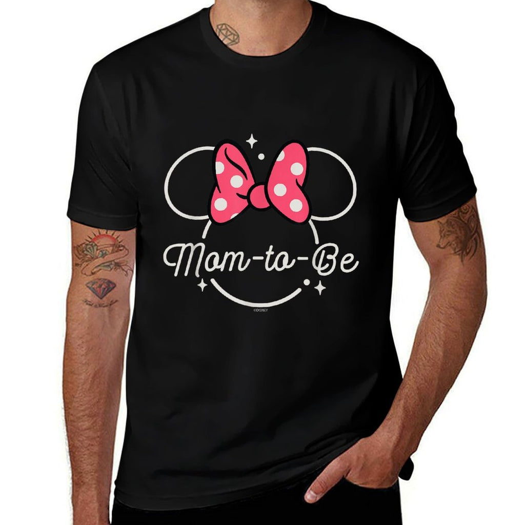 Disney Minnie Mouse Mom-to-Be Head Icon Magic Mothers Day  Affordable Price T-Shirt